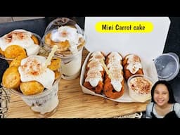 Mini Carrot Cake Recipe na Super Sarap at Madaling Gawin! 🌟 Perfect for Business or Merienda!