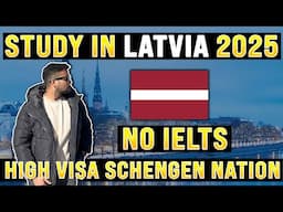 STUDY IN LATVIA 🇱🇻 2025 !! NO NEED OF IELTS !! HIGH VISA RATIO !! #latviastudyvisa #studyinlatvia