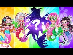 Who’s the Mystery Mermaid? Demon Slayer Infinity Castle Arc Reveal | DIYs Paper Dolls & Crafts