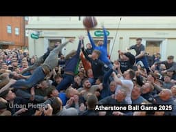 Punches thrown as BRUTAL Atherstone Ball Game 2025 takes place in Warwickshire, UK