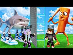 I Cheated in a TUNG TUNG SAHUR MOB BATTLE in Minecraft!!