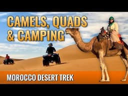 Sahara Camel Trek in Morocco | Luxury Desert Camp in Erg Chebbi Dunes, Merzouga