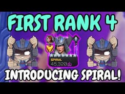 MY FIRST 7 STAR RANK 4 CHAMPION: Introduction to Spiral! Modern God Tier Mystic! | Mcoc