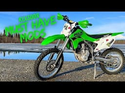Kawasaki KLX300R Top Mods