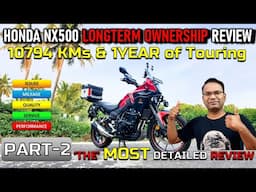 PART2: HONDA NX500: IS IT REALLY WORTH IT? Long-Term Owner Review #honda #nx500🔥
