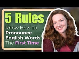 The 5 Essential Rules to English Pronunciation (🎁 Free Pack)