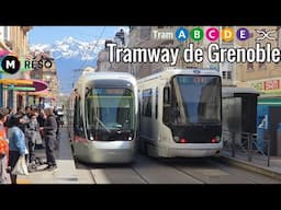 Tramway de Grenoble | Alstom Citadis | TFS | Reso M | TAG | Auvergne-Rhône-Alpes | France