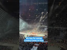 My tips for seeing Beyoncé at Cowboy Carter + the view from section 503 at Tottenham Hotspur #london