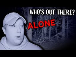 TERRIFYING LIGHTS OUT ALONE CHALLENGE IN THE DEVIL'S FOREST