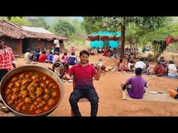 Village Party Chicken Curry With Desi Rice | Rural Party