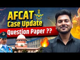 Does AFCAT will Release Question Paper ? || AFCAT Case Update !! Defence Mania