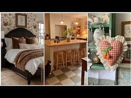 Vintage Chic Cottage Home Decoration Ideas.Country home decor inspiration.#vintagestyle #diy #rustic