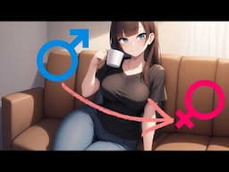 When Morning Coffee Hits Way Too Different | TG TF Voiceover Comic Dub Crossdressing Stories