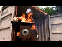 Forging Medieval Hinges For The Chateau's Front Gate