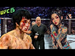 Sakurako McCormack vs. Bruce Lee (EA sports UFC 5) - Rematch