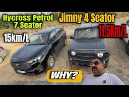 Jimny To Khoon🩸Piti Hai | Hycross Se bhi kam Mileage | Aisi kya Problem Jimny me | #hycross #jimny