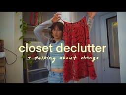 let's declutter and talk about change