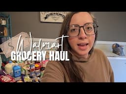 Large Family WALMART GROCERY HAUL | + Meal Plan