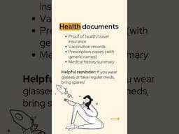 Your complete study abroad document checklist! #StudyAbroad #TravelDocuments #QS