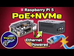 PoE+ NVMe HAT and Aluminum Case Setup for the Raspberry Pi 5
