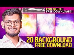 How to Make Banner Fog Background in Mobile & Pc | Banner Background Download | Fog Brush Download |