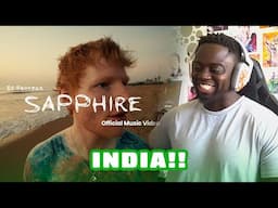 Ed Sheeran x Arijit Singh - Sapphire (Official Music Video) | REACTION