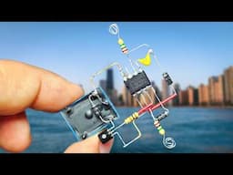 How to Make Simple Touch On/Off Switch NE555