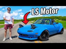 Cheap Drift Car Build! (LS Swapped Miata)