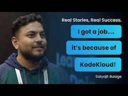 Satyajit's Career Leap with Kubernetes Certification | KodeKloud Success Story