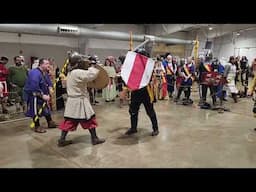 Armored Combat Fight at the Rose Tournament 2025 | Knight vs. Knight