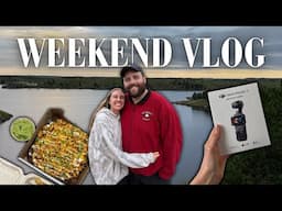WEEKEND VLOG | Unboxing and Trying Our New DJII Osmo Pocket 3 | Long Weekend in Northern Ontario