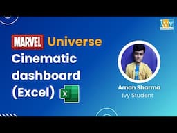 Marvel Movie Dashboard Using Excel | MCU Data Analysis Explained | Ivy Pro School