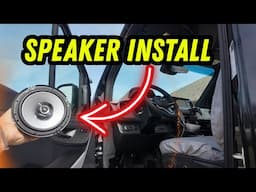 Easy Mercedes Sprinter Speaker Swap Anyone Can Do!