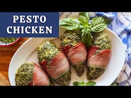 Easy Baked Pesto Chicken | Juicy, Tender and Delicious!! 🤩