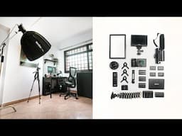Bedroom YouTube Studio Setup & Filming Gear