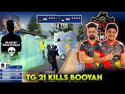 TG ESPORTS 21 KILLS 💀 AND QUALIFIED IN ENDLESS SERIES | AZTEC SOLO 12 KILLS😱🥶 | INTENSE 3V4 WITH TSG