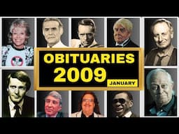 14 HOLLYWOOD STARS & Famous People Who Tragically Passed Away in January 2009