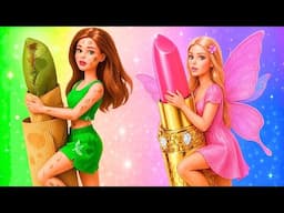 Ken BÜYÜN Altında! 💫 Barbie'nin PERİ Makyajı Onu Kurtarabilir!
