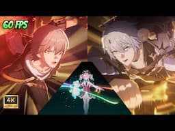 Hyacine & Phainon Defeats a Titan【4K 60 FPS CUTSCENE】 Honkai Star Rail 3.3 | Eng HSR