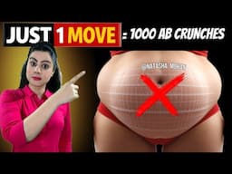 NO#1 Best Exercise To Lose Lower Belly Fat At Home | Easy Lower Belly Workout For Women At Home