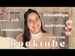 booktube anniversary! 📓✧˖°. some reflections, struggles and feeling grateful 🤎