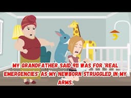 【AT】My Grandfather Said 911 Was for 'Real Emergencies' as My Newborn Struggled in My Arms.
