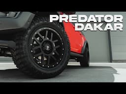 2023+ Ford Ranger Raptor 20" Matte Black Predator Dakar Alloy Wheels