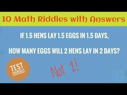 Math riddles with answers Text Riddles Mathematics Test yourself