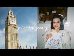 my London goodbye