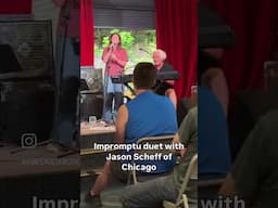 Chicago Duet!!! #music #duet #jasonscheff