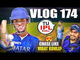 Virat Kohli Style Chase in RCB Jersey😍| NEW GoPro🔥| Cricket Cardio Vlogs