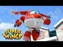 ✈️ Bubble Trouble | Super Wings | Cartoons for Kids