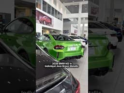 Java Green Metallic 2025 BMW M2 with Carbon Bucket Seats #bmwm #bmwm2 #m2 #bmw #bmwlife #bmwlove