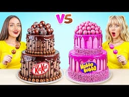 Bubble Gum vs Chocolate Food Challenge | Kitchen Hacks and Recipes by Turbo Team